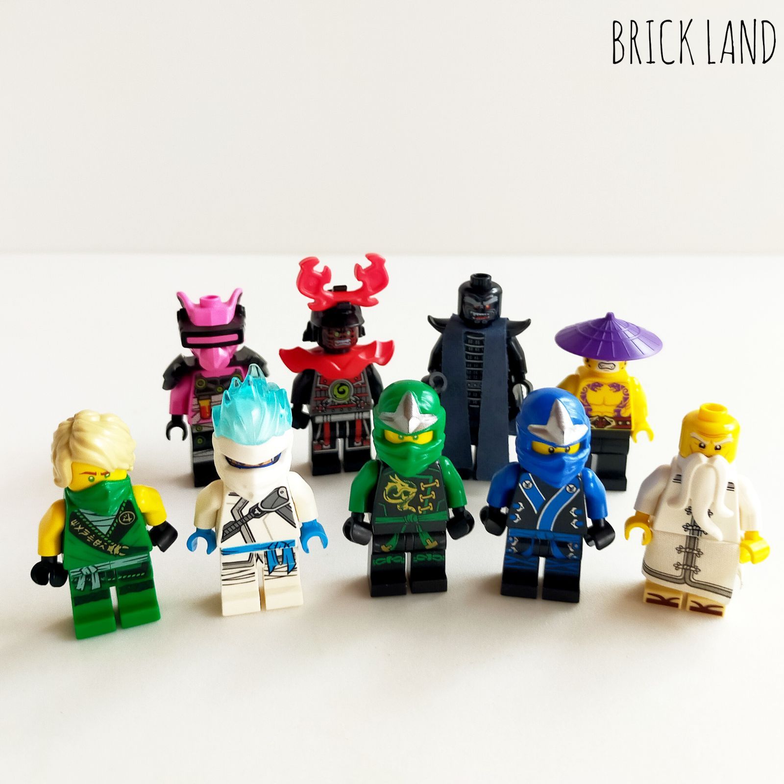 2756 レゴ ニンジャゴー ミニフィグ9体セット ジェイ ウー先生