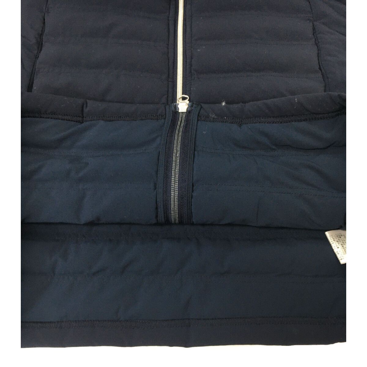 中古 レディース アンパスィ and per se ワンピース M 紺 ネイビー