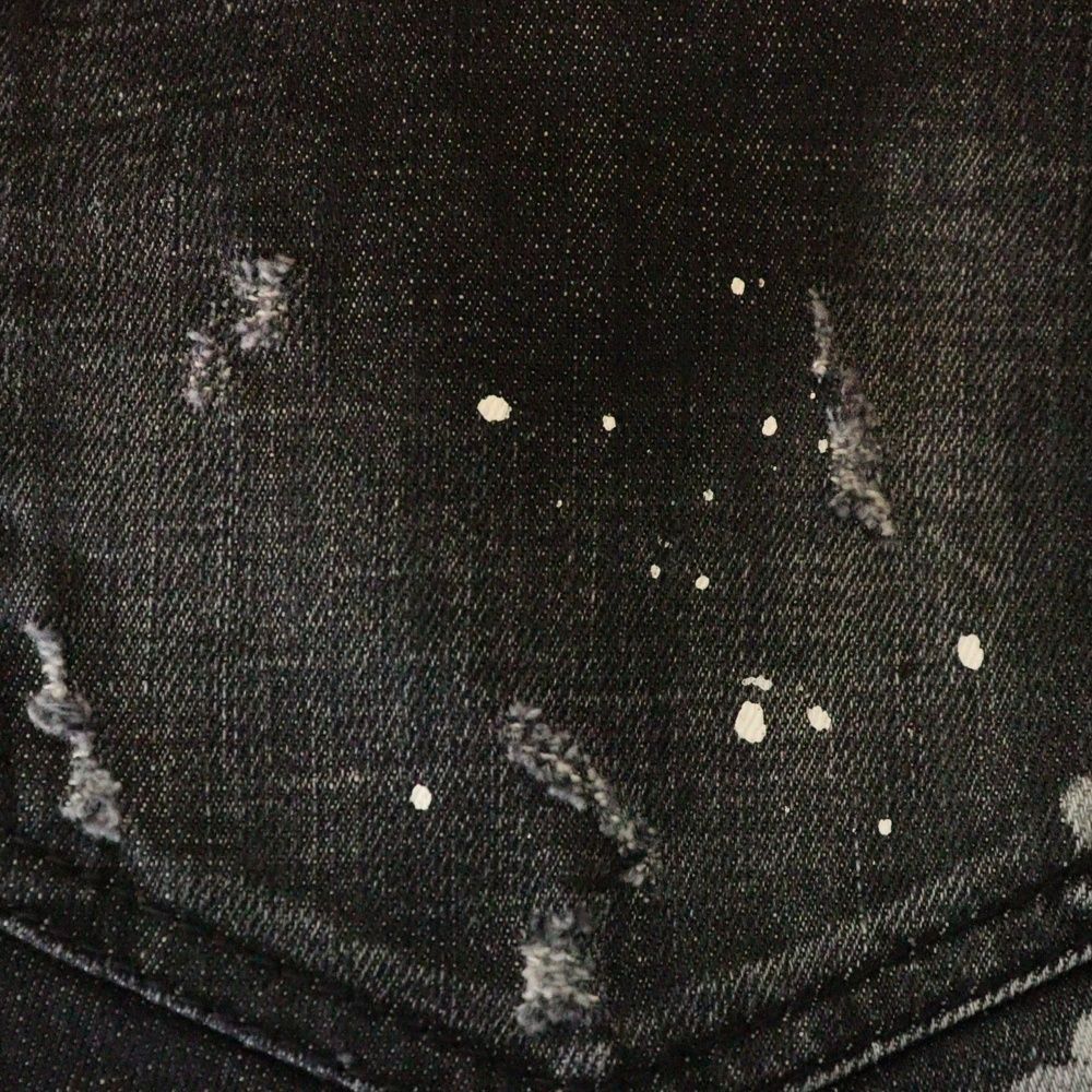 DSQUARED2 (ディースクエアード) ダメージ加工ウォッシュブラック