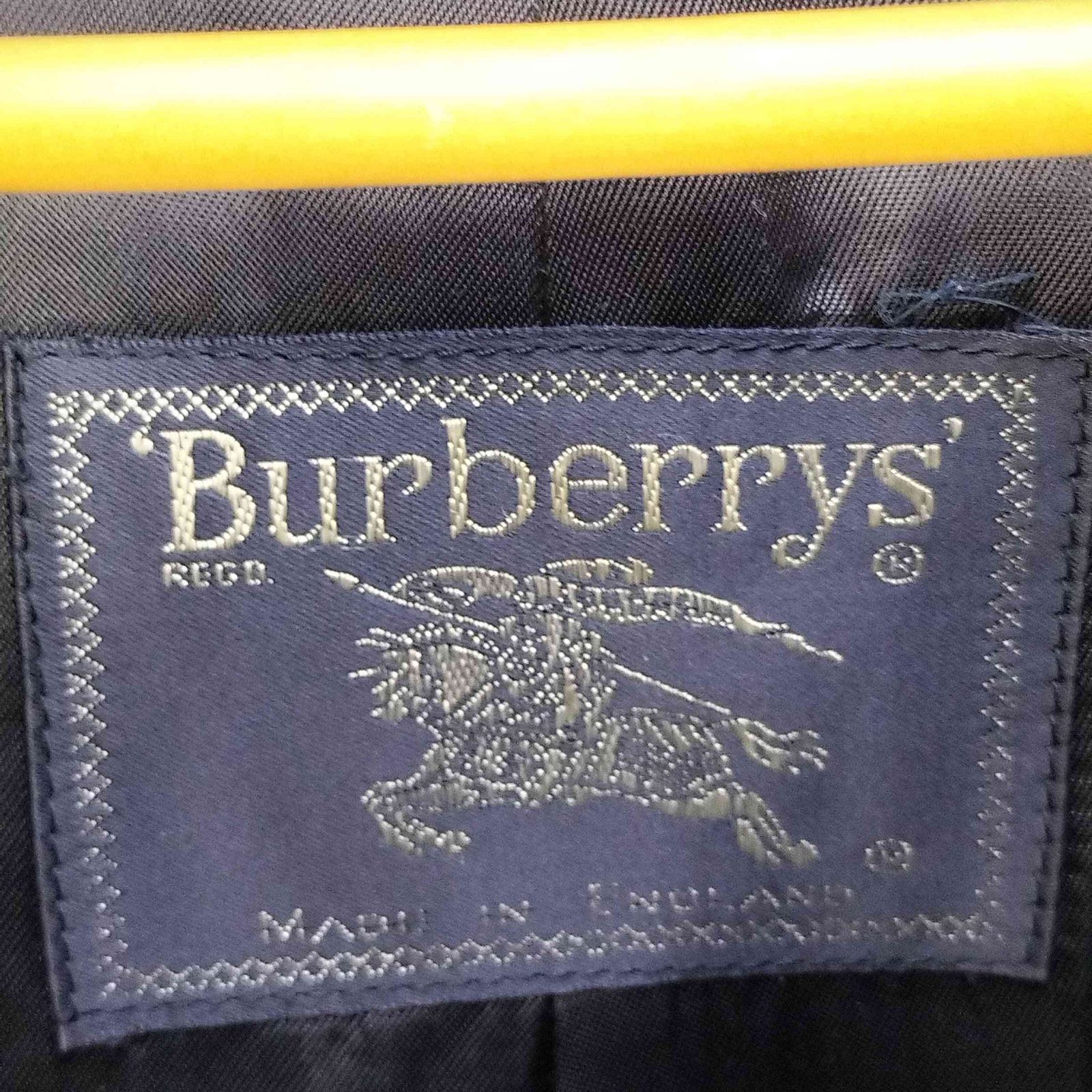 バーバリーズ BURBERRYS 70-80s イングランド製 WOOL & CAMELHAIR