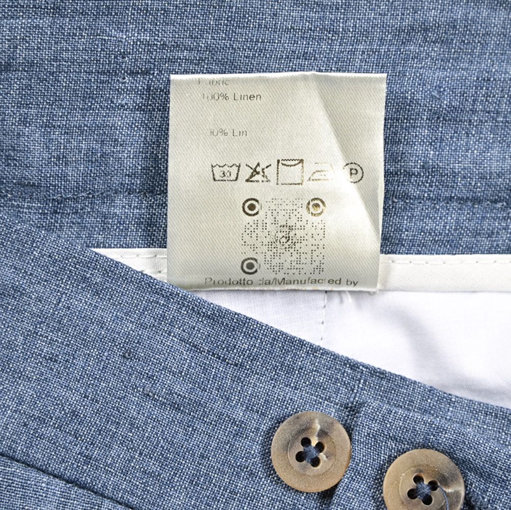  BERWICH ベルウィッチ BER_MUDA バミューダショーツ ワンタック ハーフパンツ 春夏 リネン ブルー イタリア製 424241 半ズボン ハーフパンツ ボトムス スパッツ