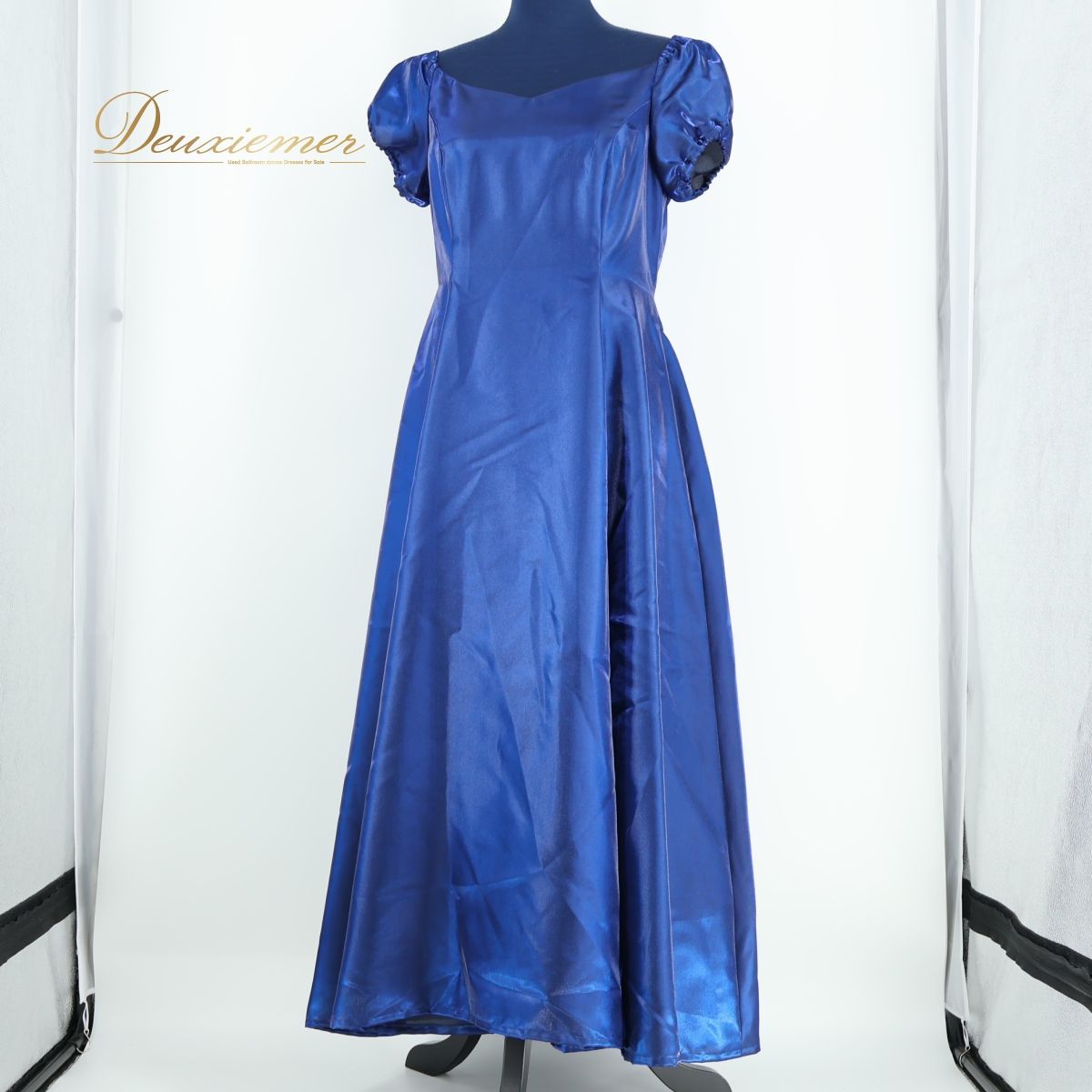 フラダンス衣装】ブルー ALOHA STANDARDS ワンピース ドレス 青