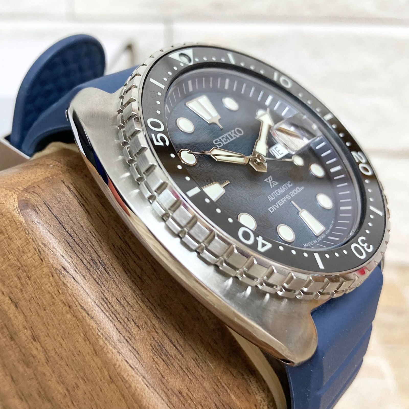 美品】SEIKO SBDY079 自動巻き腕時計 ラバーベルト プロスペックス