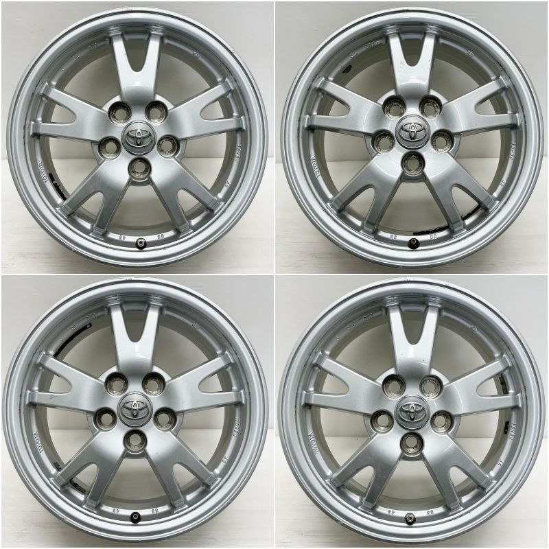 中古 15インチ アルミ トヨタ プリウス 純正 4本セット プリウス