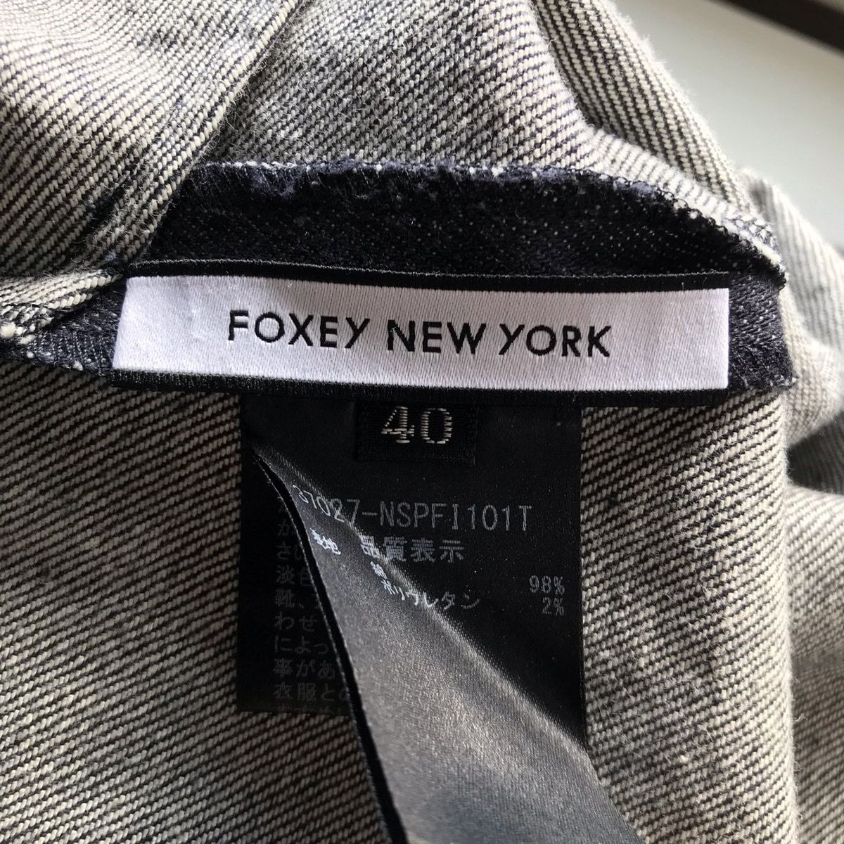 FOXEY NEW YORK(フォクシーニューヨーク) ジーンズ サイズ40 M