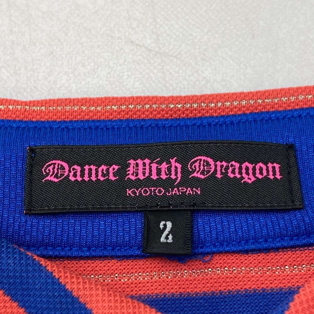 ゴルフ サイズ：2 DANCE WITH DRAGON ダンスウィズドラゴン 半袖