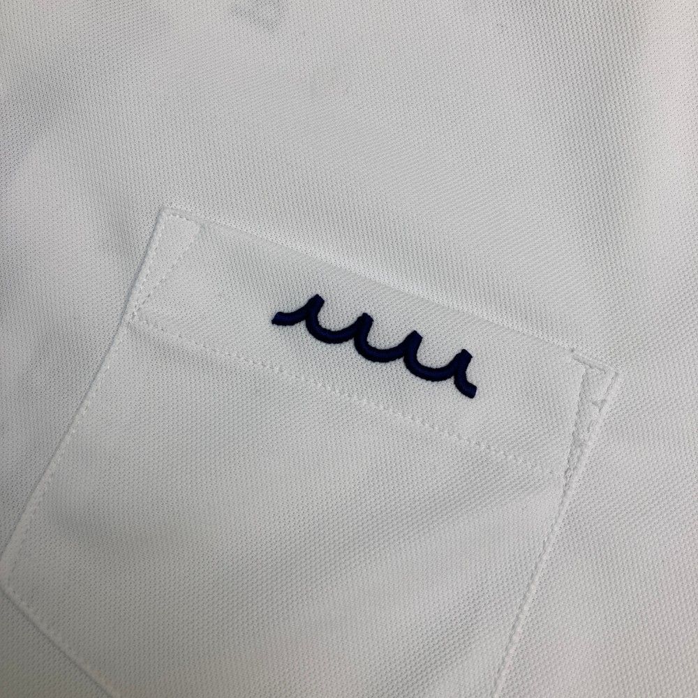 サイズ：7 MUTA MARINE ムータマリン ハイネック 半袖Tシャツ ホワイト