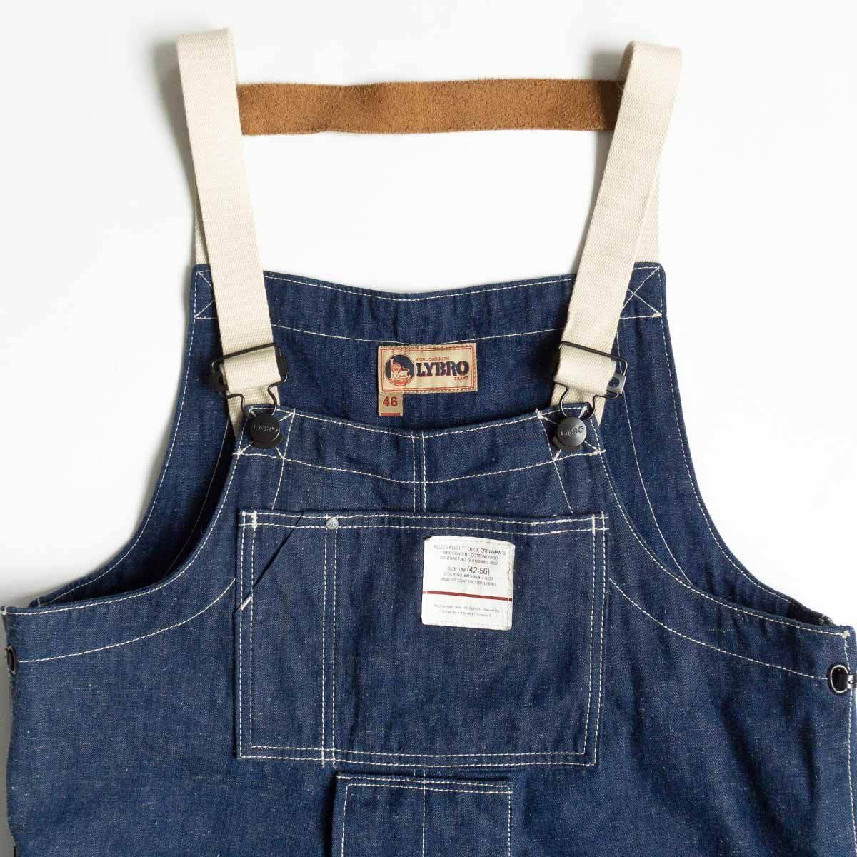美品】 NIGEL CABOURN × LYBRO【NAVAL DUNGAREE OVERALL】46