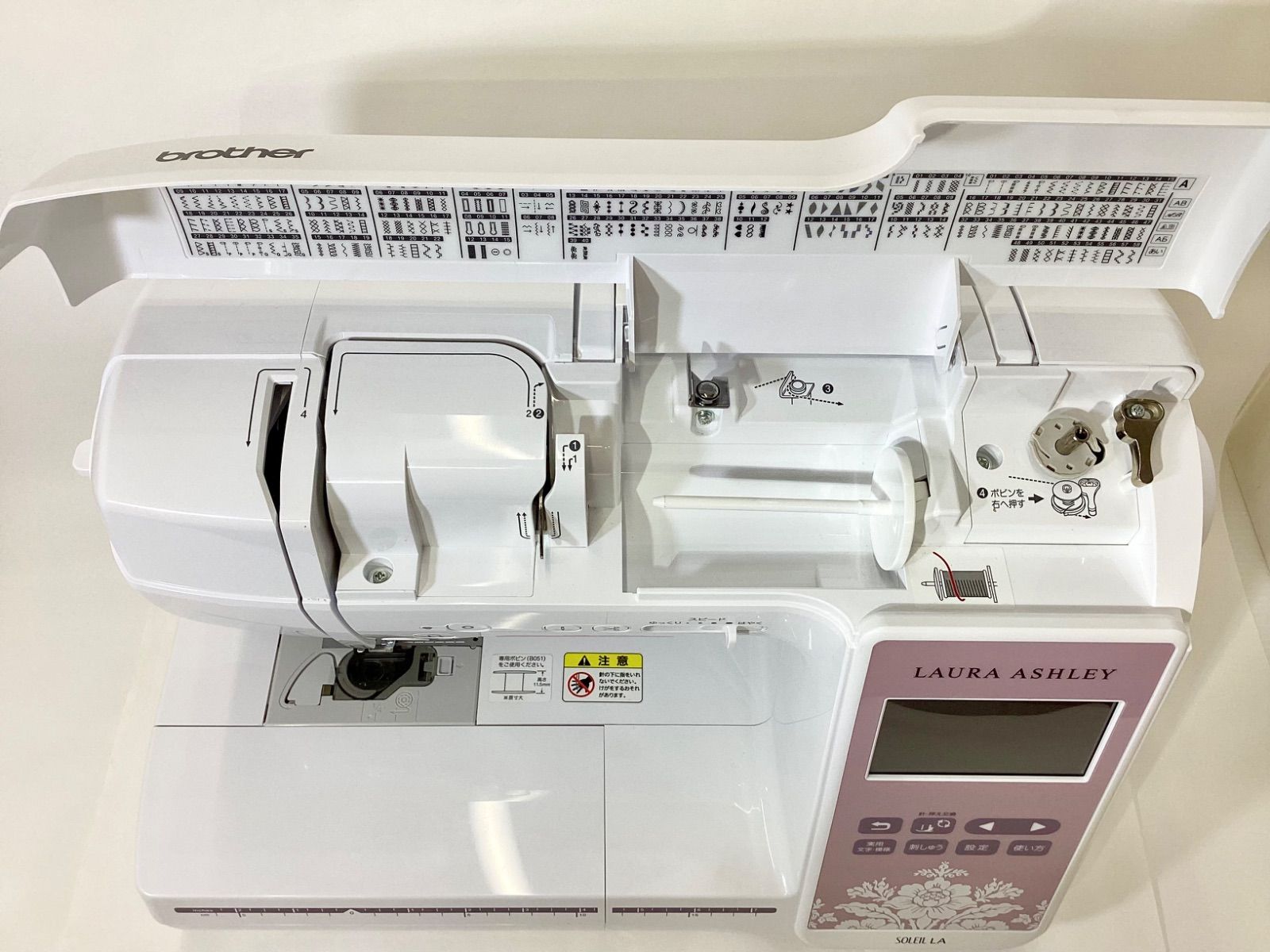 ブラザー ソレイユLA 店内使用ミシン 品 刺しゅう機付き WWW_KANDAIZUMI_COM