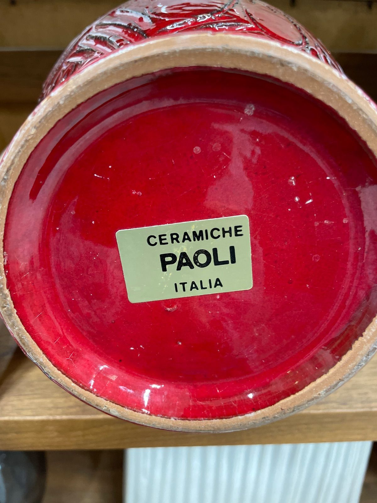 アンティーク CERAMICHE PAOLI（チェラミケ・パオリ）花瓶