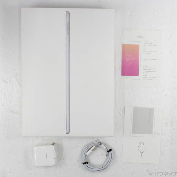 32GB 第6世代 シルバー MR6P2J&frasl;A iPad APPLE 〔中古〕iPad MR6P2J／A (第6世代) Wi-Fi+Cellularモデル docomo版 auロック解除SIM 中古品〕 docomo Wi-Fi+Cellular ジャンク