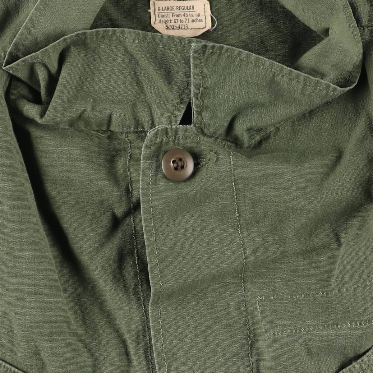 古着 60年代 米軍実品 ジャングルファティーグ 4th ミリタリー