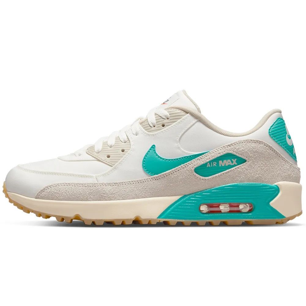 即納】NIKE AIR MAX 90G セイル ティール ゴルフ - メルカリ