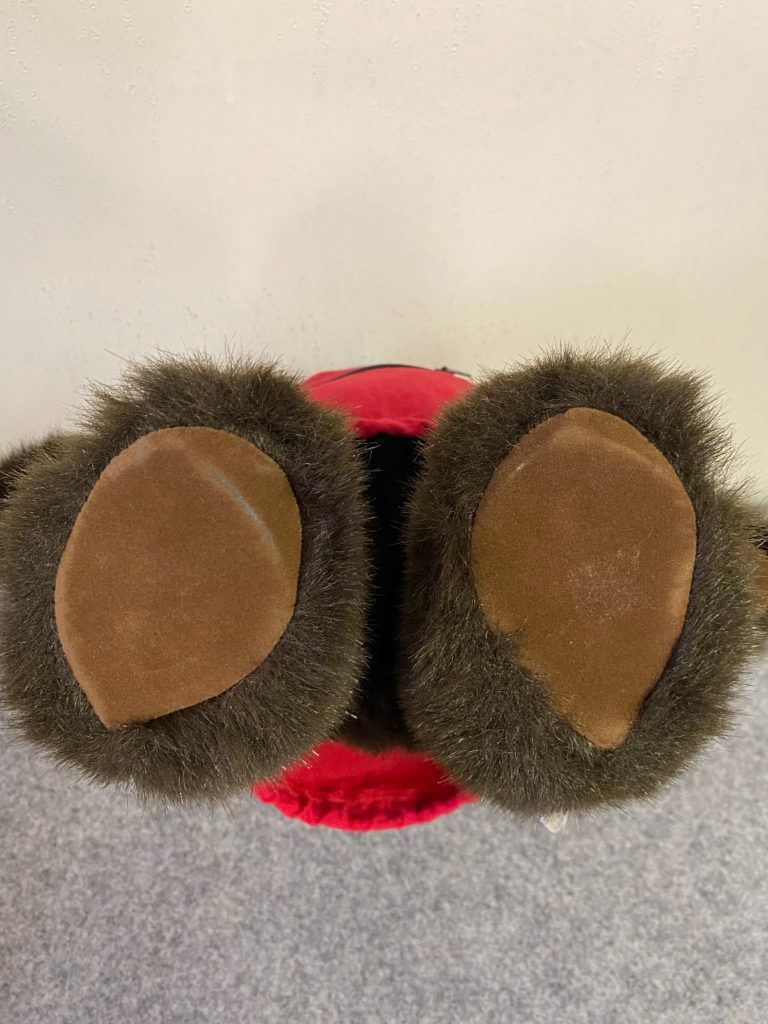90s L LBean ビーンベア　ぬいぐるみ ビンテージ LLBean ビーンベア ぬいぐるみ 赤 エルエルビーン