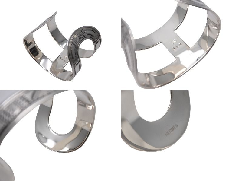 極美品 HERMES エルメス トゥアレグ PM バングル ブレスレット