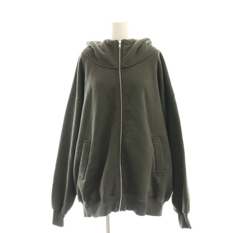 シールームリン SeaRoomlynn Volume Sweat Big Zipフーディー