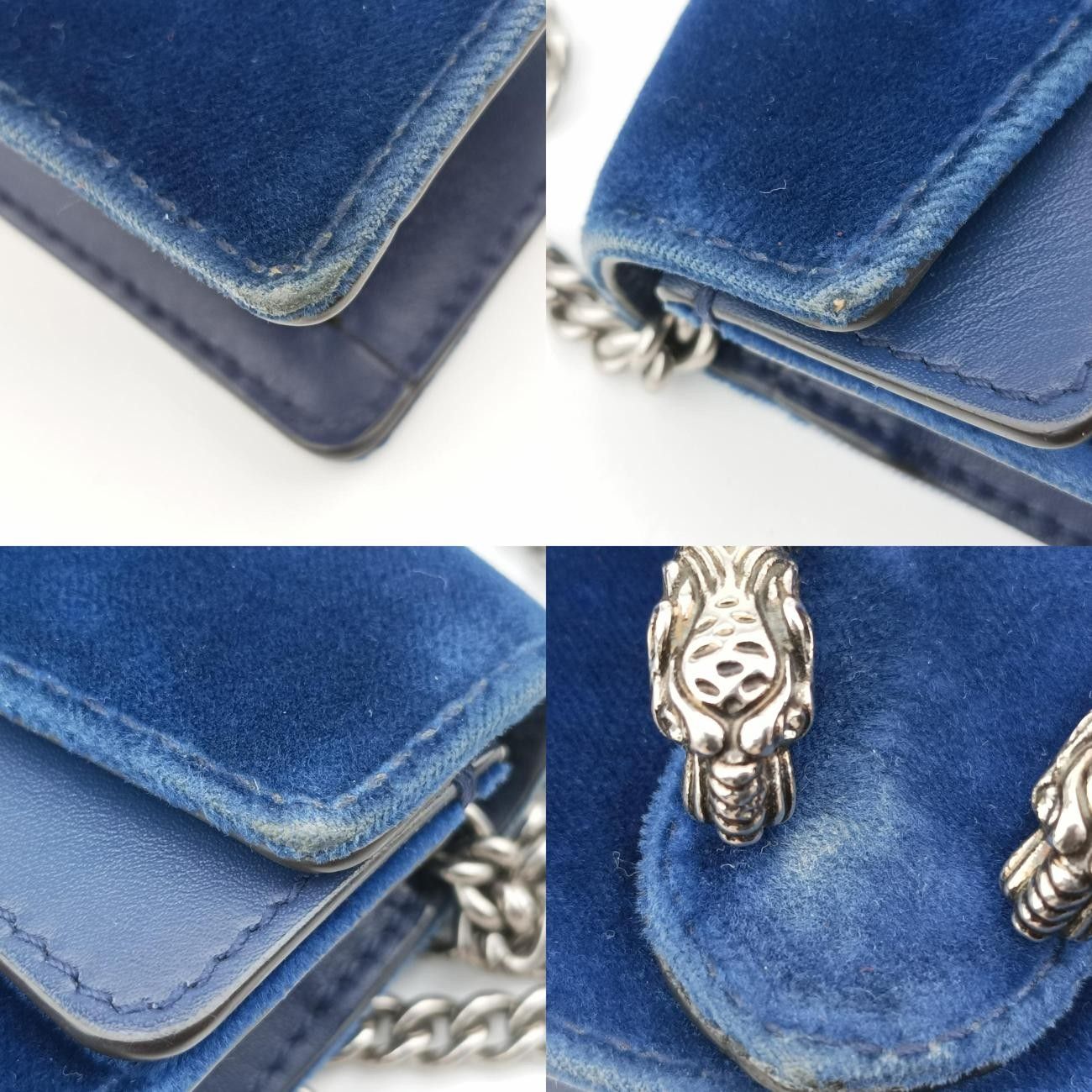 グッチGucciディオニュソスブルーベロア476432