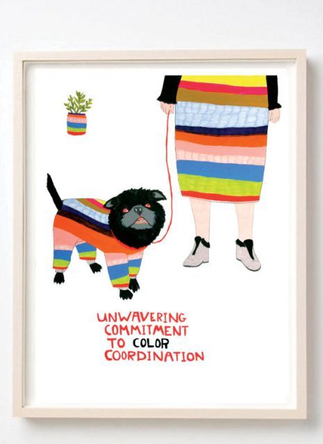 retrowhale | HUMOR DOG LOVE POSTER | A3 アートプリント/ポスター Dog Funny Love Laugh Etsy Bundle,