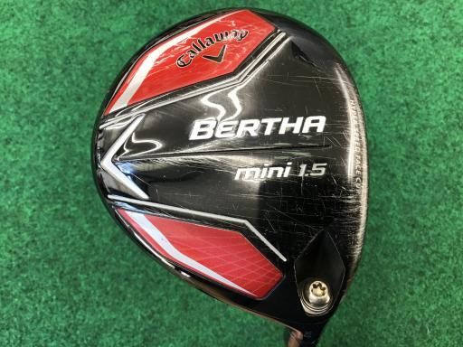 キャロウェイ BERTHA mini 1.5 14° USA フェアウェイウッド FW 純正特注シャフト フレックスS メンズ 男性用 右利き 右用 Cランク ゴルフクラブ