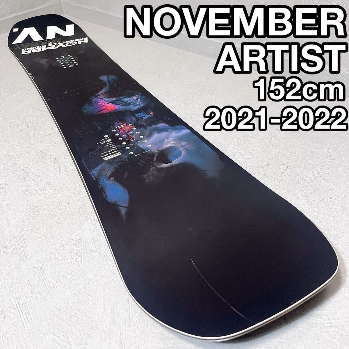 NOVEMBER ARTIST 152 21-22 ノベンバー スノーボード