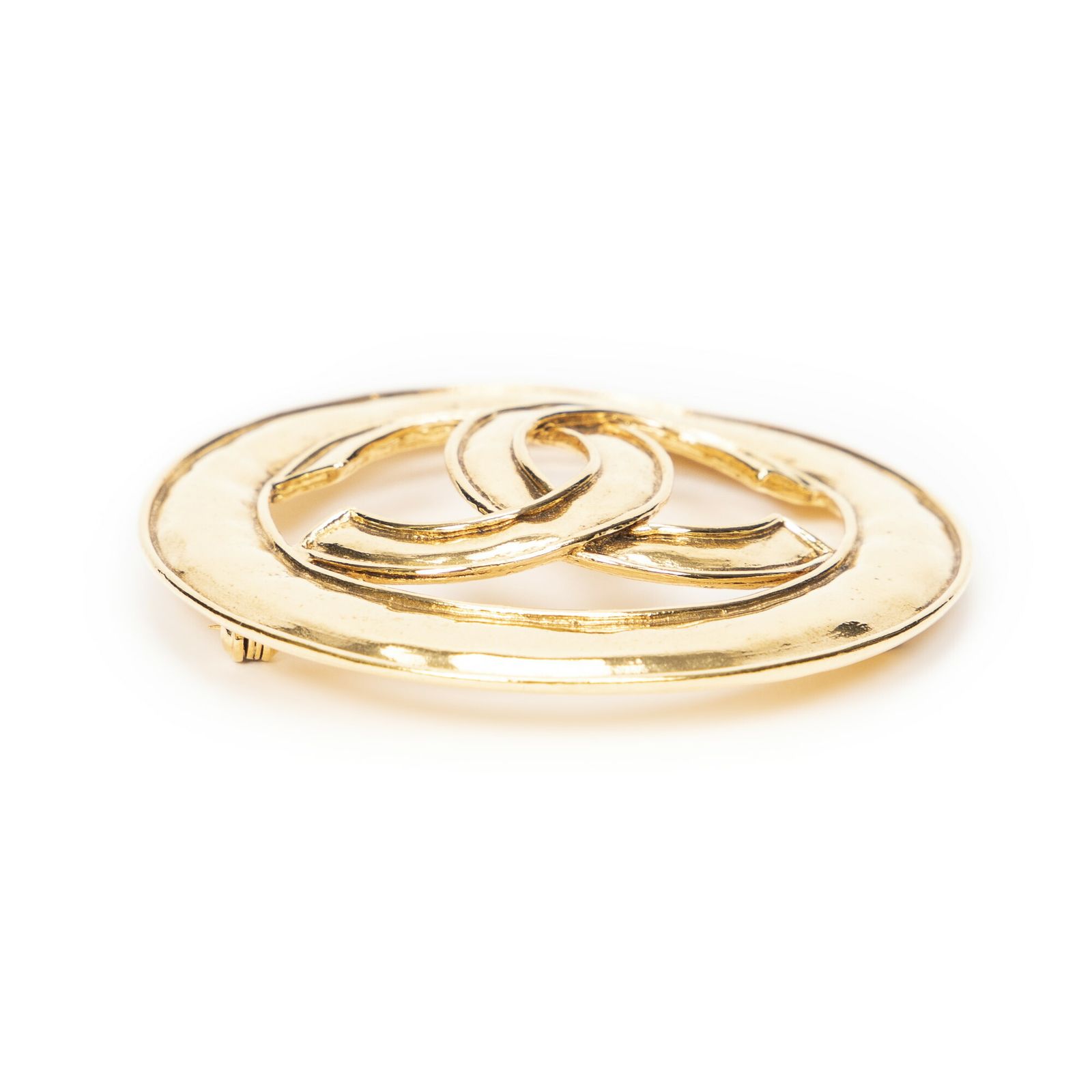 CHANEL シャネルココマーク ラウンドブローチ金金メッキA NEXPOTALLINN_EU