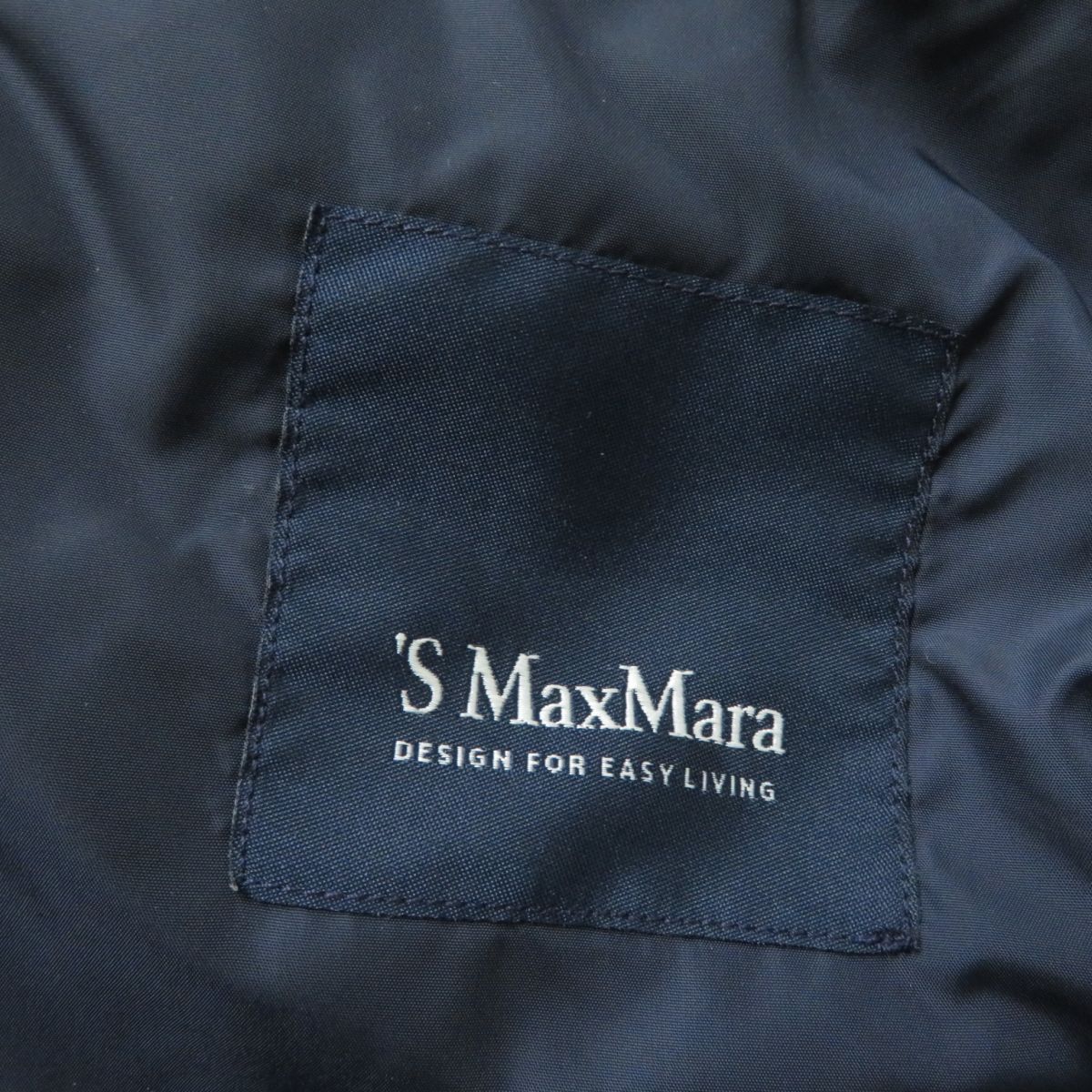 極美品☆正規品 S MaxMara エスマックスマーラ 91560149 ロゴZIP FOX