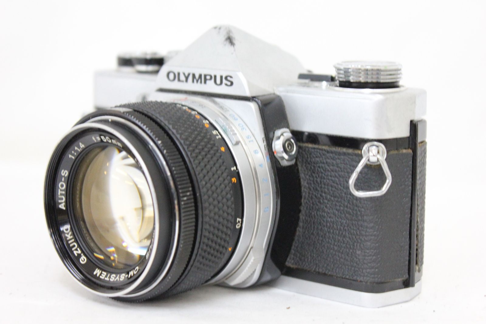品 オリンパス Olympus OM-1 G.Zuiko Auto-s 50mm F1.4 ボディレンズセット M5962