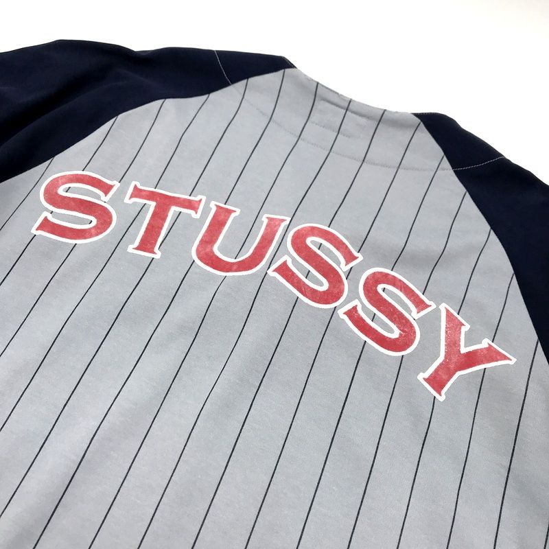 STUSSY ステューシー ベースボールシャツ 半袖 ゲームシャツ