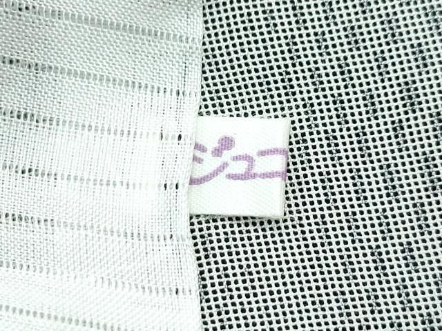 平和屋着物□極上 訪問着 無双 紗袷 紗×紗 間道 反端付き 逸品 未使用  