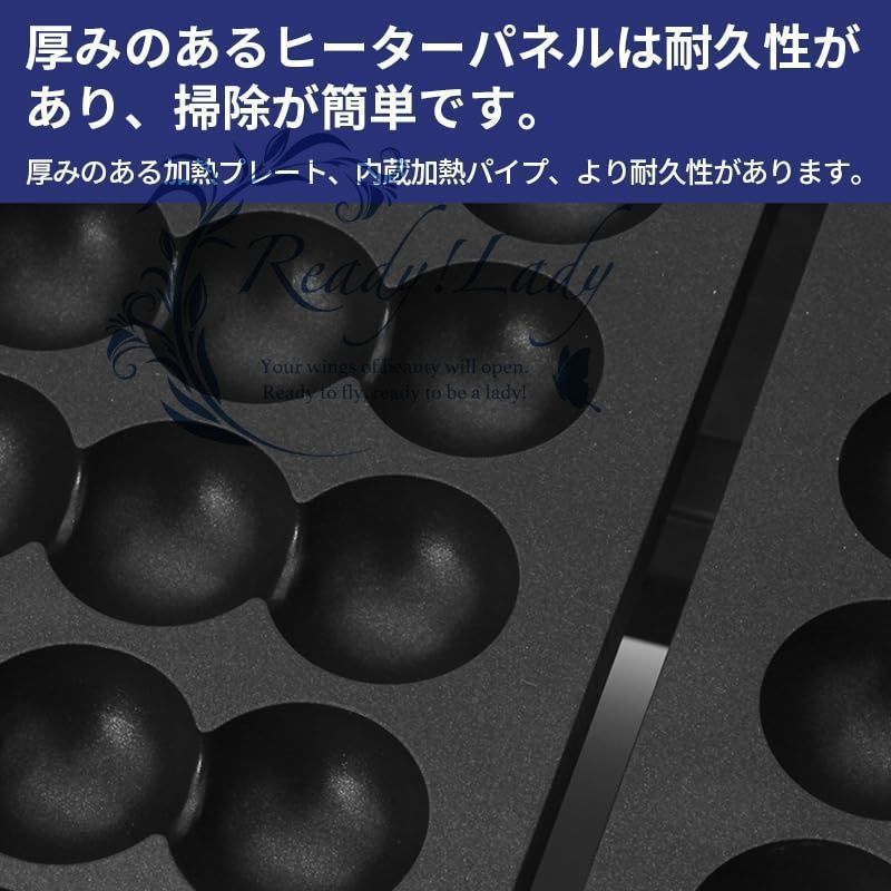 バブル串ワッフルボールマシン サーモスタット制御機能付き 5分以内にワッフル 家庭用キッチンスナックル串 業務用バブル串ワッフ チュアンチュアンケーキマシン WWW_KANDAIZUMI_COM