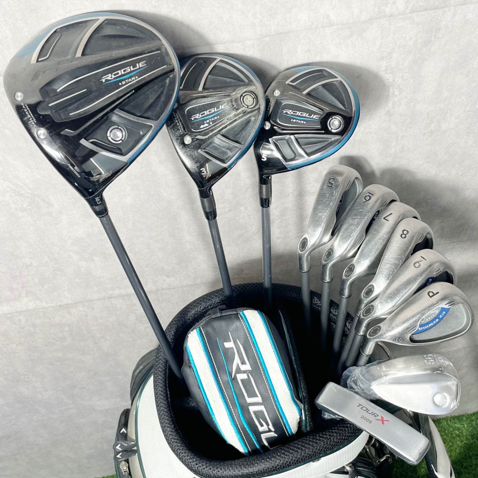 貴重レフティ】Callaway ROGUE STAR ゴルフクラブセット 11本 メンズ