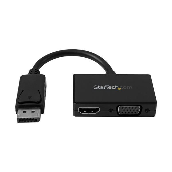 （まとめ）StarTech.com DisplayPort-HDMI/VGA変換