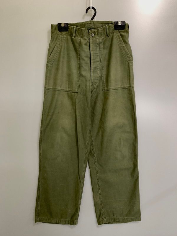 ☆976.US.ARMY ユーエスアーミー 70s ベイカーパンツ 中古品】 U.S.ARMY ユーエスアーミー 8405-082-6613 60-70S