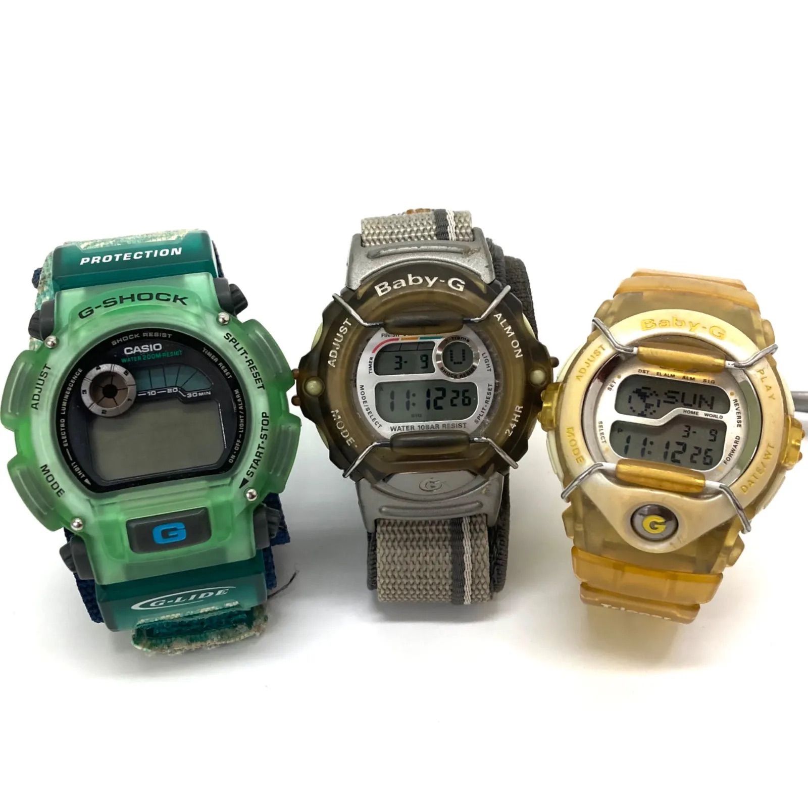 ◇CASIO◇カシオ Baby-G G-SHOCK 3個まとめ売り ジャンク - メルカリ