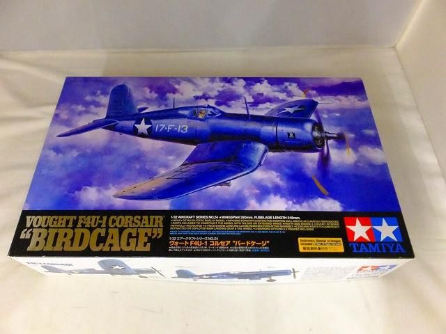 中身 未組立 ホビー プラモデル TAMIYA ヴォート F4U-1 コルセア バードケージ 1|32スケール