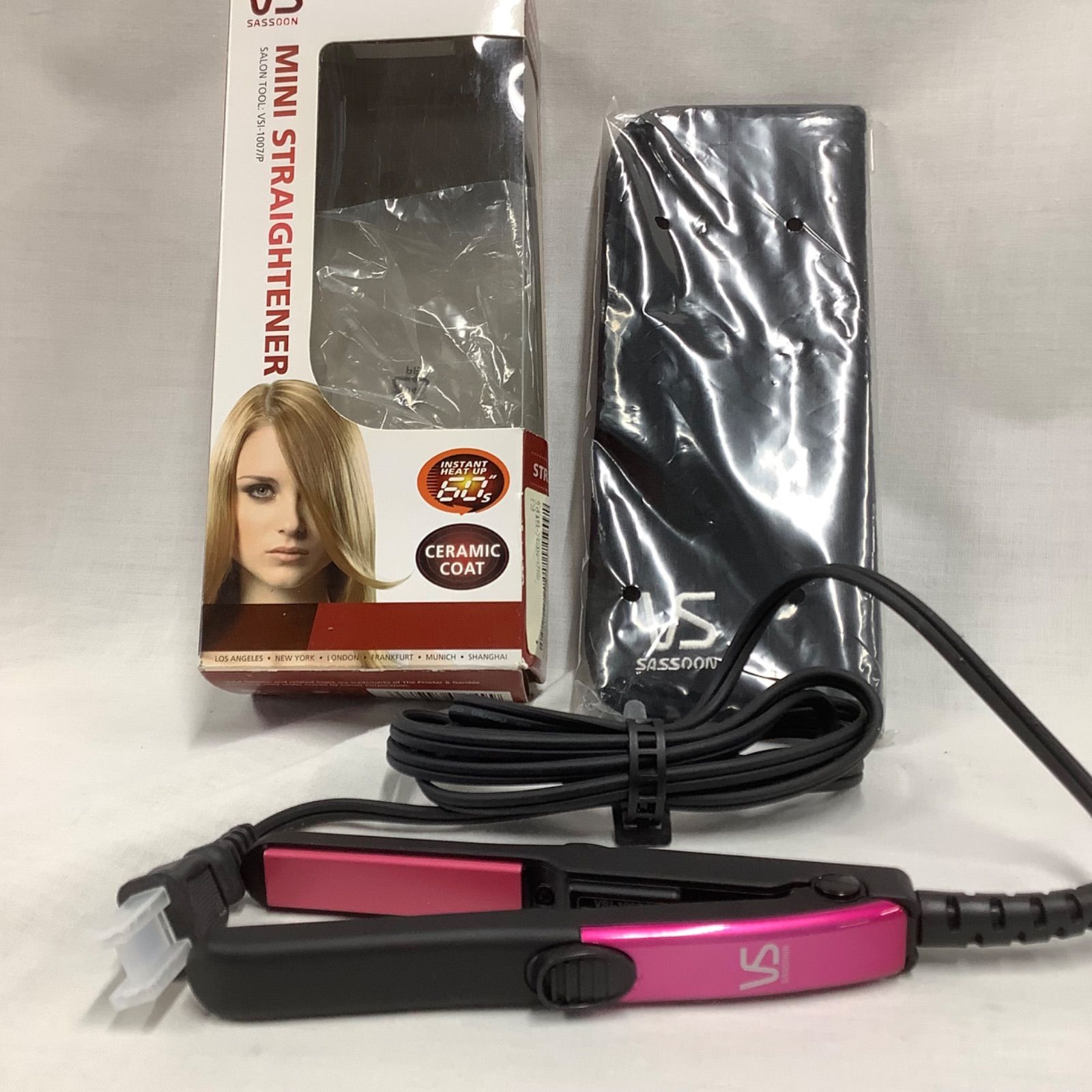 KERFFECT ストレートヘアアイロン ケース付き KERFFECT ストレートヘアアイロン ケース付き
