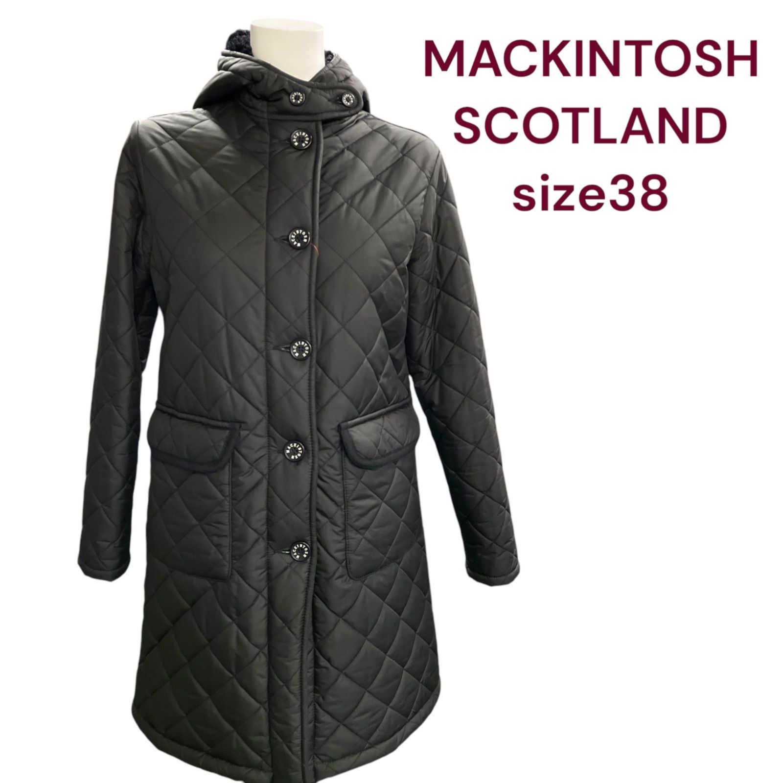 美品マッキントッシュ スコットランド MACKINTOSH キルティング 裏地ボワ コート ジャケット M4L171 - メルカリ