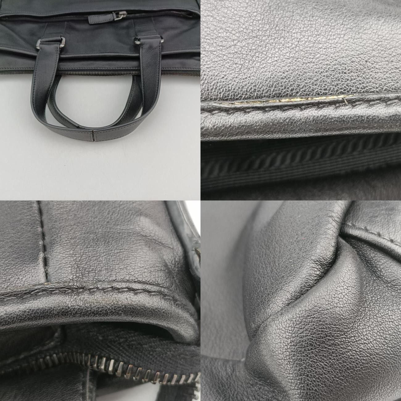 プラダPradaヴィンテージブラックレザー8822M58