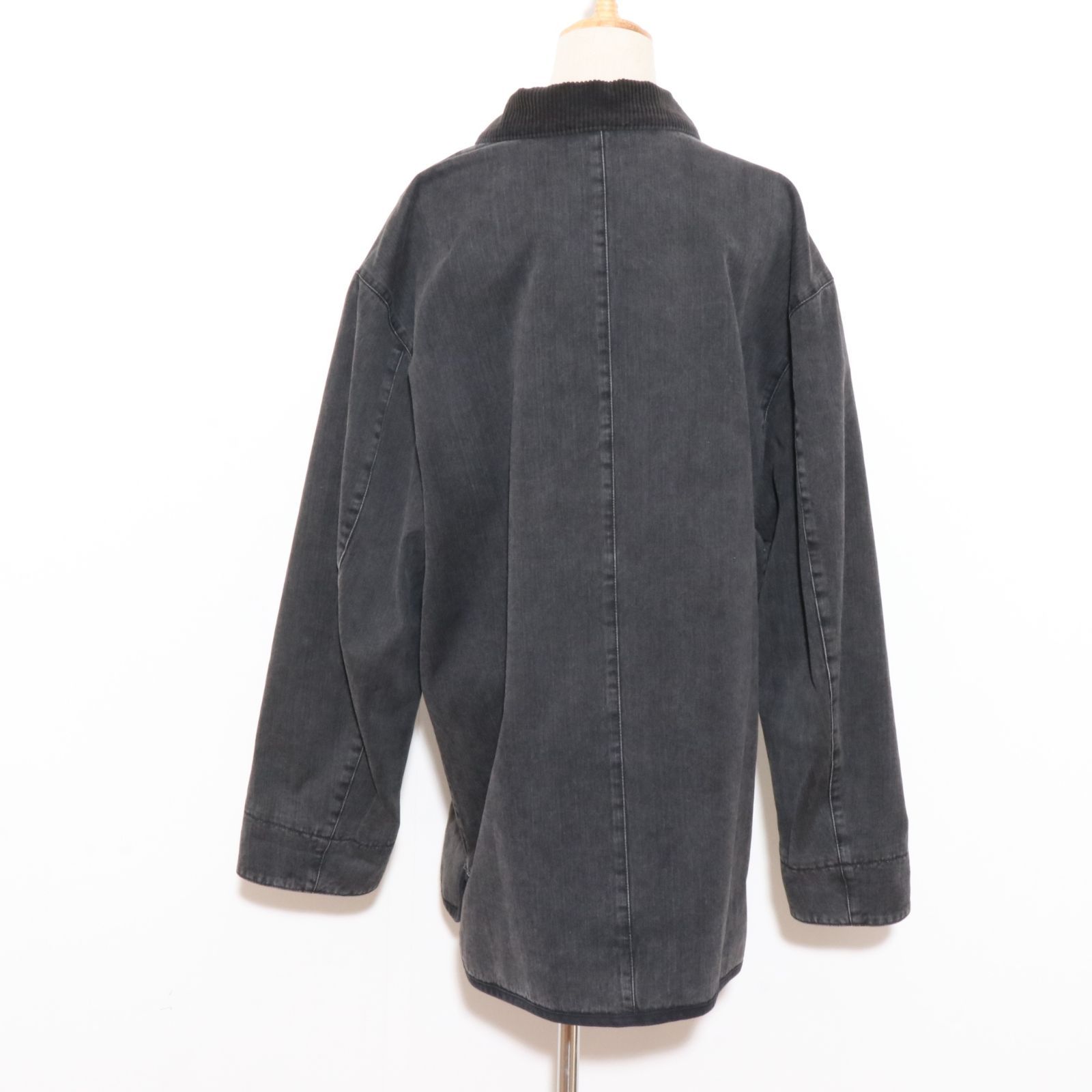 ☆美品☆ PAPAS パパス アウター デニムカバーオール 刺繍 裏地 ☆美品☆ PAPAS パパス アウター デニムカバーオール 刺繍 裏地