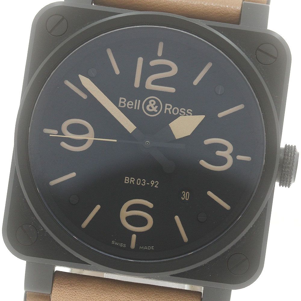 ベル＆ロス Bell＆Ross BR03-92 ヘリテージ デイト 自動巻き メンズ