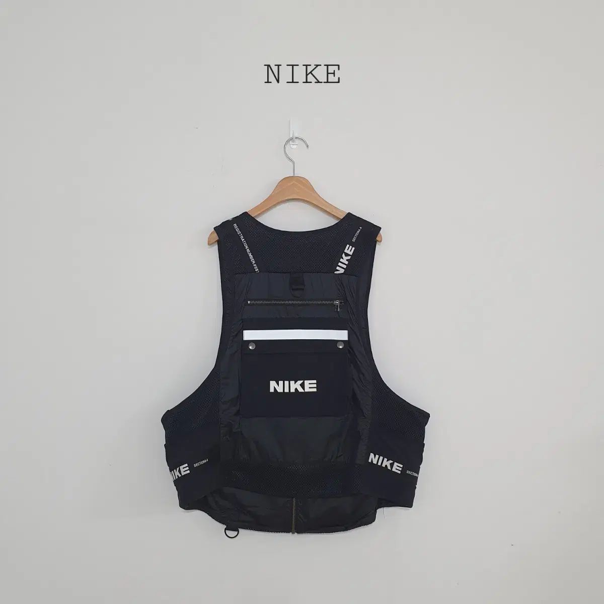 Nike マルチポケットベスト ナイキベスト メッシュベスト 黒