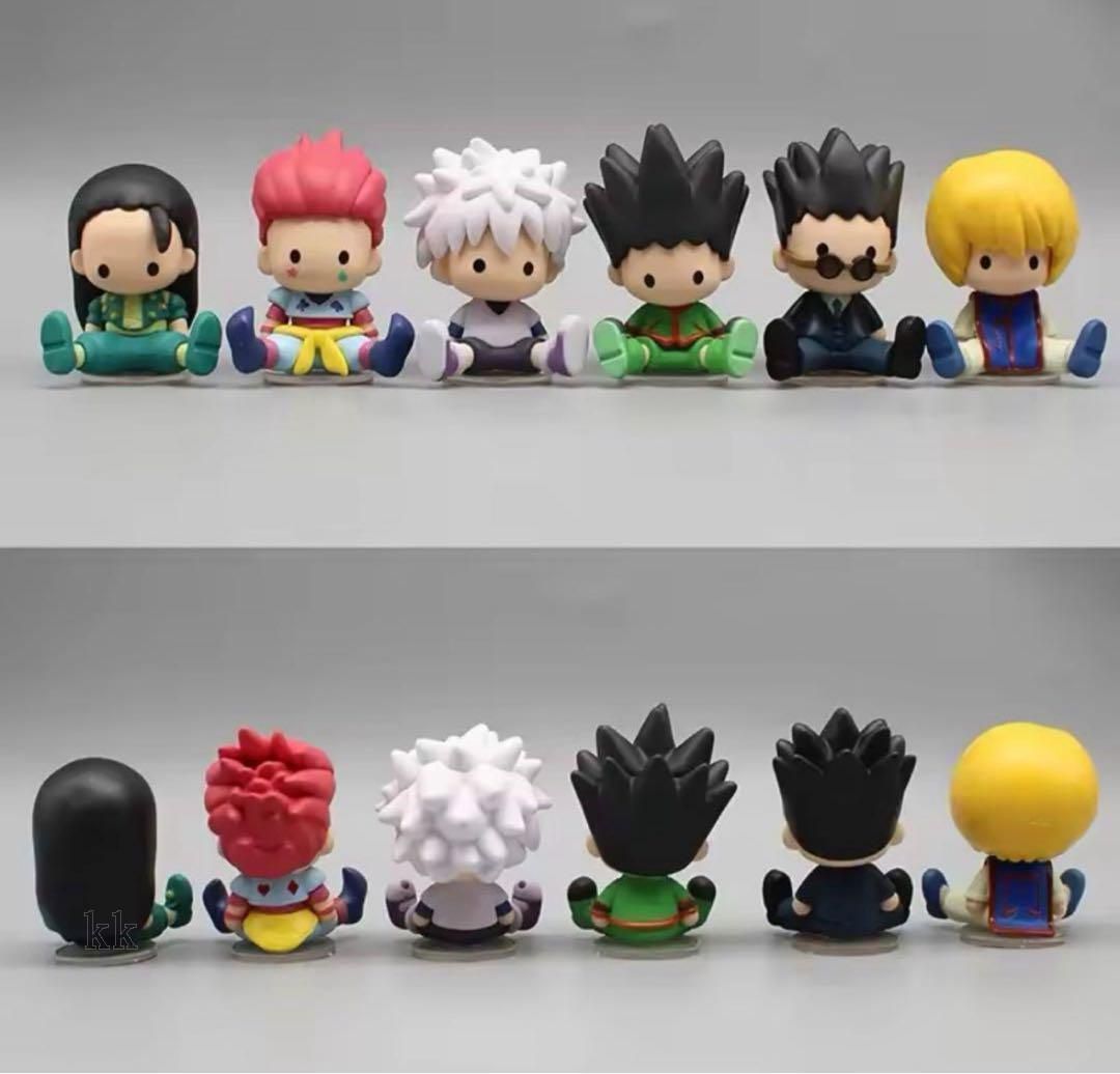 ハンター　ハンター　ペタドール　6個入り(完全セット) 送料無料 re-ment petadoll HUNTER×HUNTER ヨークシン編 6個入