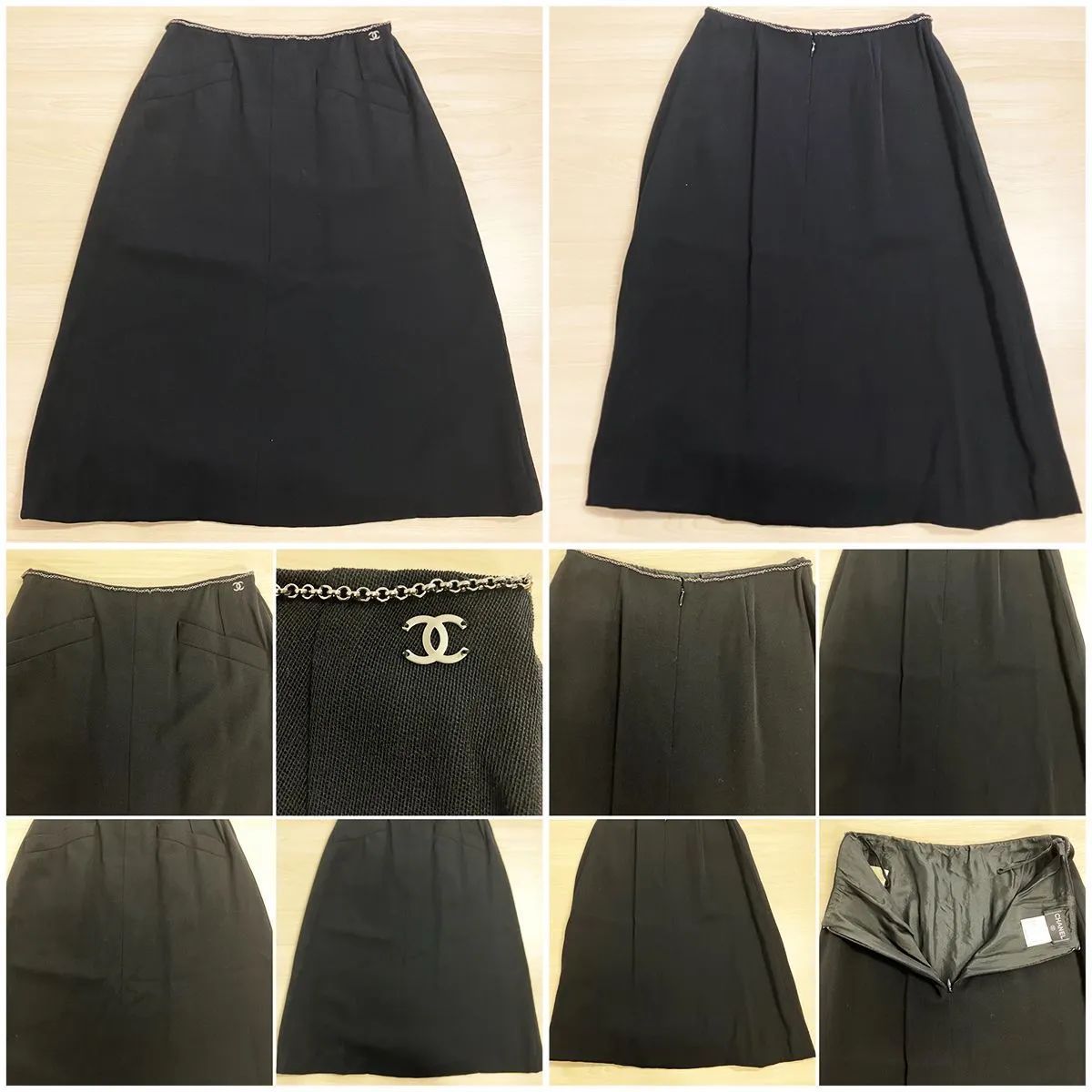 シャネル☆ココマーク☆スカート CHANEL - シャネル フレアスカート ココマーク レディース SIZE