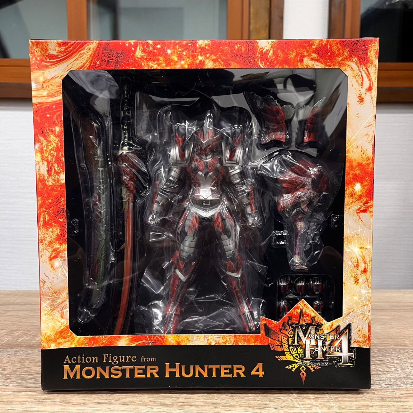未開封　モンスターハンター4 アクションフィギュア　レウスシリーズ装備(剣士)　CAPCOM カプコン