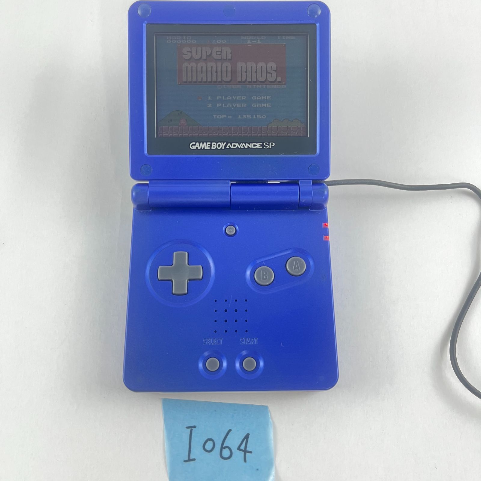ゲームボーイアドバンスSP本体とスーパーマリオブラザーズのソフト 充電器付き ゲームボーイアドバンスSP本体とスーパーマリオブラザーズの