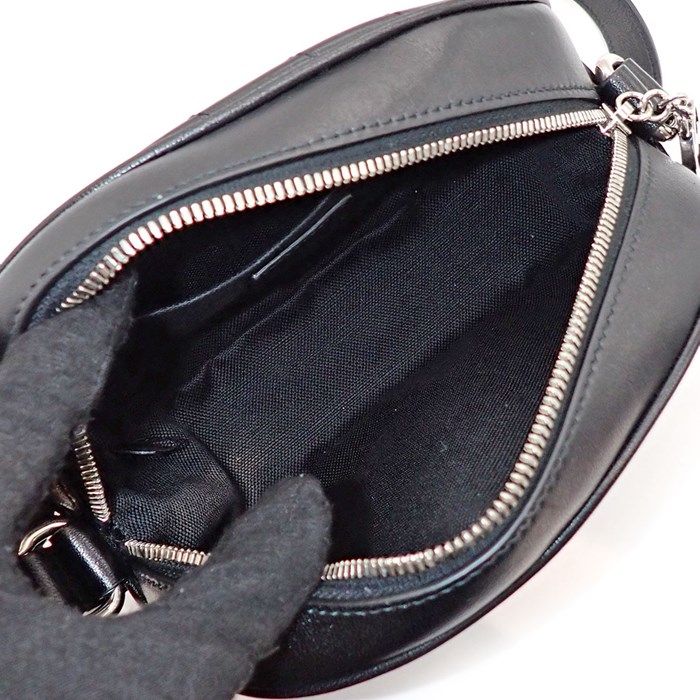 グッチ GUCCI ショルダーバッグ ブロンディ ミニ 760175 AACPY 1000 ブラック レザー シルバー金具 【中古】 グッチ GUCCI ショルダーバッグ ブロンディ ミニ 760175 AACPY 1000