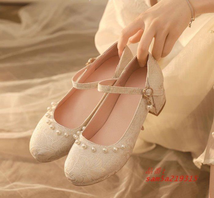 ロリィタ靴 ヒール3センチ