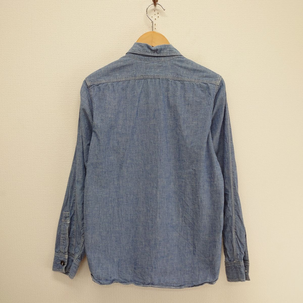 FREEWHEELERS フリーホイーラーズ 長袖シャツ シャンブレー