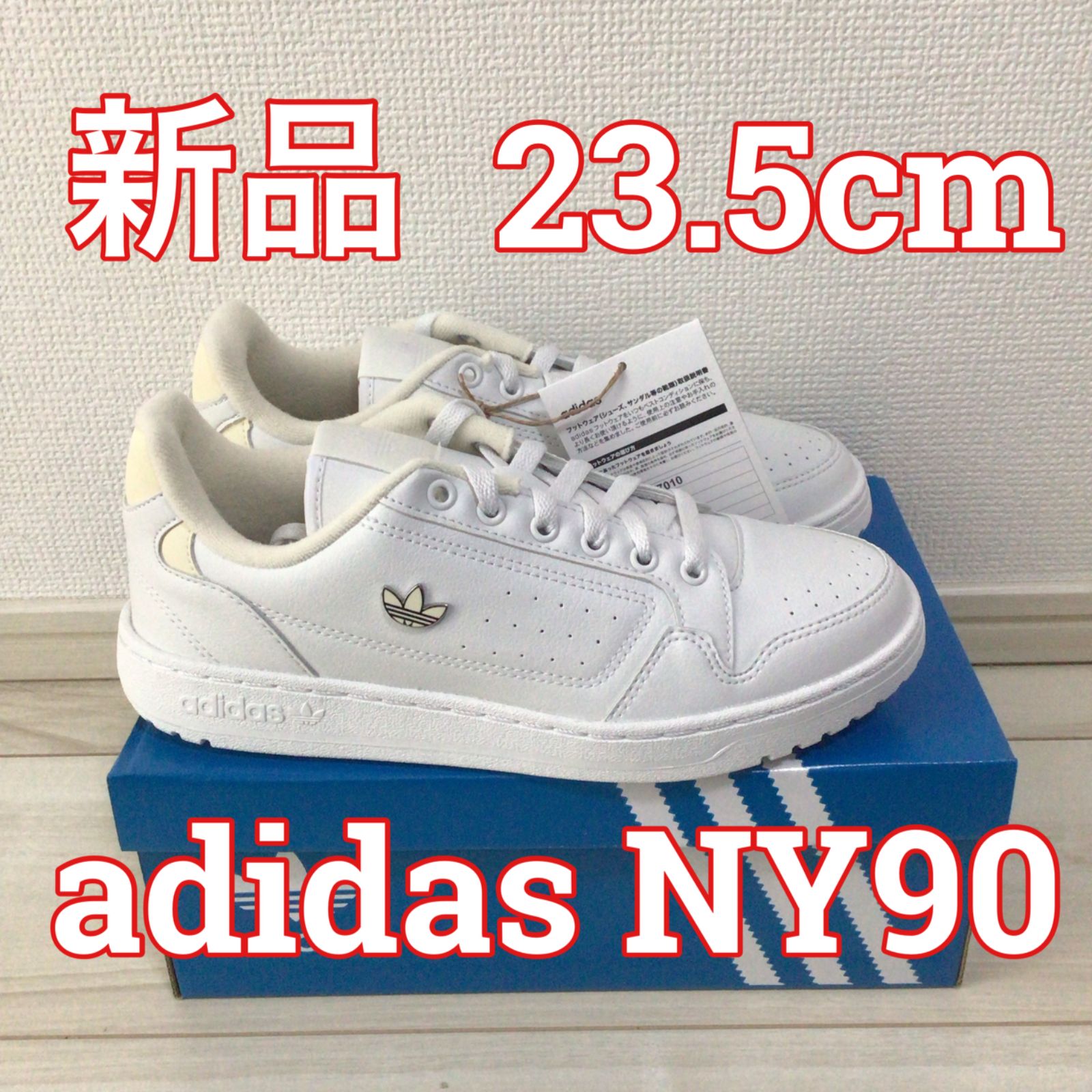 新品 adidas NY 90 レディース シューズ・靴 スニーカー 白 ホワイト 
