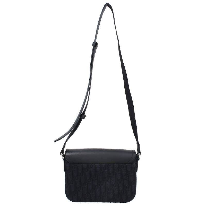 ディオール 1ADPO049YKS レザー切り替えオブリークショルダーバッグ